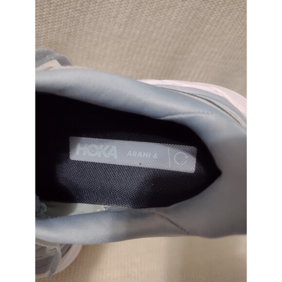 Hoka One Arahi 6 Running Shoes Women’s Size 6.5 B Plein Blue Sneakers 1123197 - Picture 6 of 9